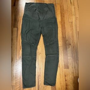 Maternity pants H&M green size 14